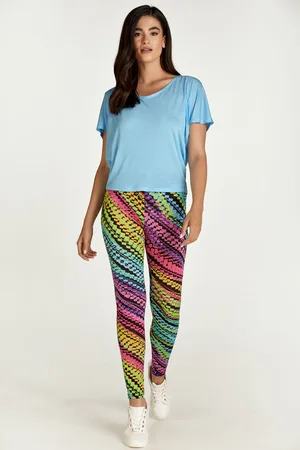 Conquista Legging met meerkleurige print