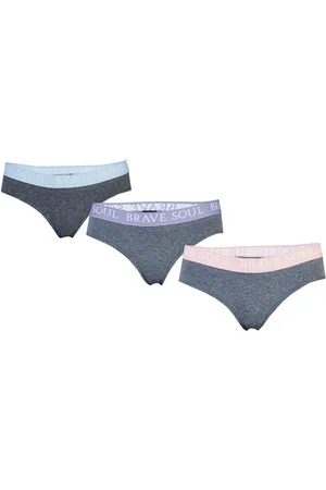 Brave Soul Slip voor dames, set van 3, verschillende kleuren