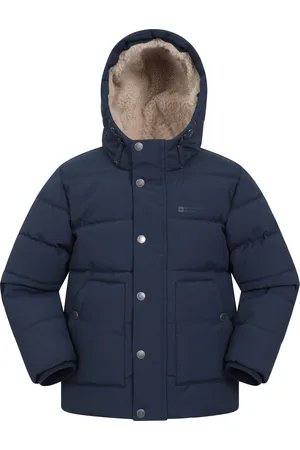 Mountain Warehouse Kinder/Kinder Manta Borg Gevoerd Jasje (Marine)