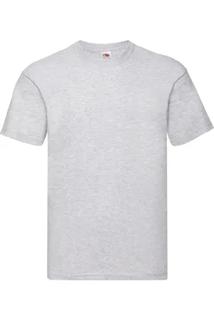 Fruit Of The Loom Heren Origineel Heather T-Shirt (Heide )