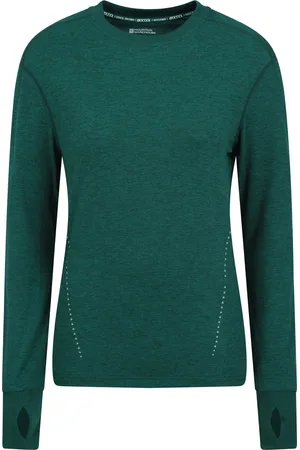 Mountain Warehouse Dames/Dames Tijdrit T-shirt (Donkergroen)