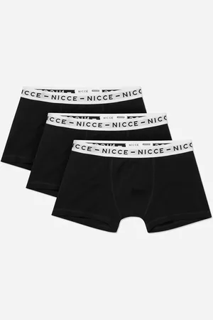 Nicce London 3-Pack Stretch Taille /Wit Trailstar Boxers 0038 K011 0001