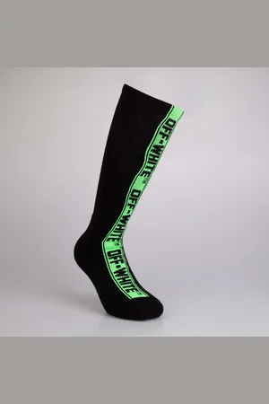 OFF-WHITE Herensokken Off White Industrial Belt in zwartgroen