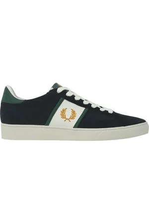 Fred Perry Spencer Suede Tipping blauwe sneakers voor heren