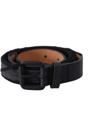 ERMANNO SCERVINO Lederen Logo Gesp Taille Riem
