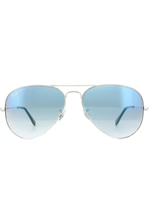 Ray-Ban Zonnebril Aviator 3025 Verloop Light Blauw 003/3F 55mm