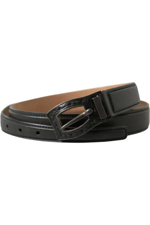 ERMANNO SCERVINO Leren riem met metalen gesp