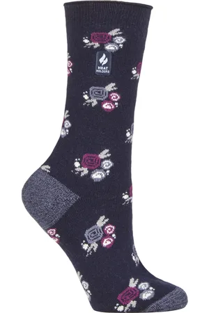 Heat Holders Dames Ultra Lite thermo geklede sokken - Marine (Murcia)