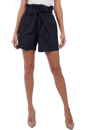 Emporio Armani 3K2P91 Dames Shorts met hoge taille
