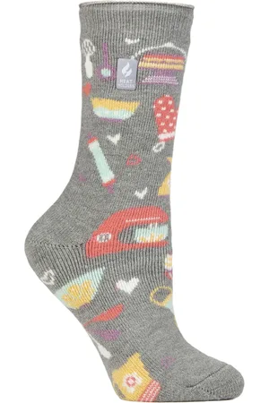Heat Holders Lite - Dames Hobby Sokken - 1 Paar Winter Fleece Thermische Sokken - Hou Ervan Om Te Bakken