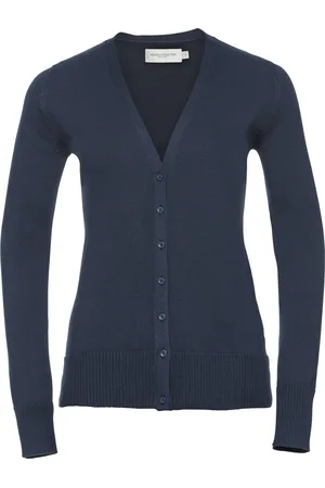 Russell Athletic Russell Collectie Dames/Dames V-hals Gebreid Vest (Franse marine)