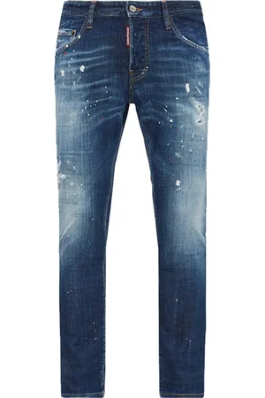 Dsquared2 DSQ2 Patch Ripped Skater Jeans in