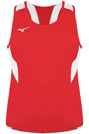Mizuno Team Authentic Kinder /Wit Singlet Vest