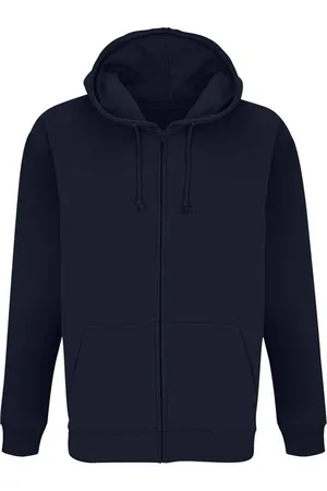 Sols Unisex Carter Full Zip Hoodie voor volwassenen (Franse marine)