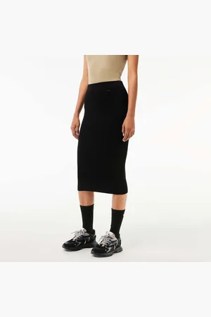 Lacoste Dames Naadloos Gebreide Penicl Rok in