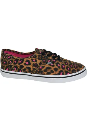 Vans Off The Wall Authentic Lo Pro Luipaardprint Kinderslippers IEBB4M B83A