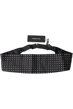 Dolce & Gabbana Polka Dot Zijden Buikband Riem