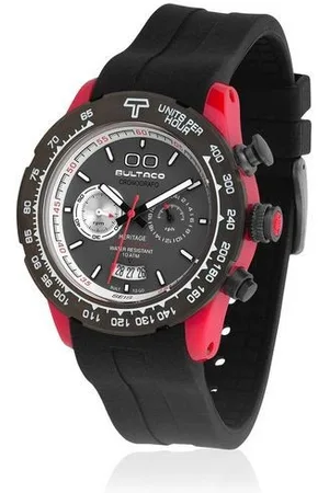 Bultaco Herenhorloge Kwarts Rood