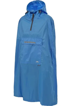 Trespass Unisex Qikpac Waterdichte Opbergbare Poncho met Capuchon