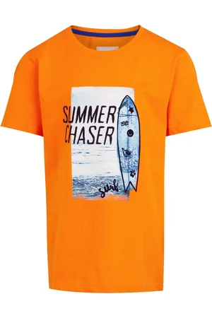 Regatta Kinderen/Kinderen Bosley VII Surfboard T-Shirt (Persimmon)