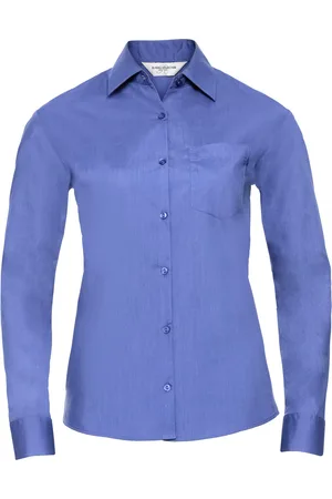 Russell Athletic Russell Collectie Dames / Dames Lange Mouwen Shirt (Bedrijfsblauw)