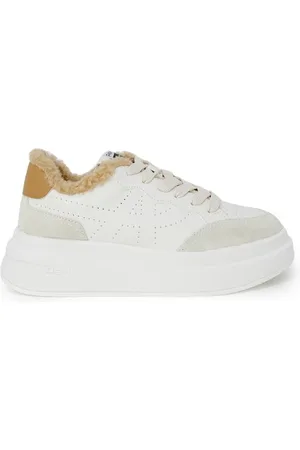 Ash Slanke Lederen Sportieve Sneakers