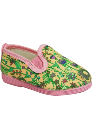 Flossy Style Denia Kids Roze/Groen Plimsolls