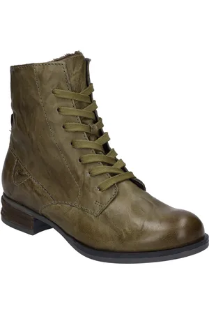 Josef Seibel Sanja 01 | Enkellaars voor Dames | groen