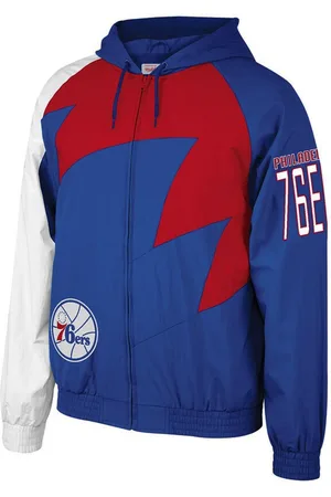 Mitchell & Ness Haaientand Philadelphia 76ers Heren Jas