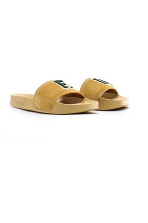 PUMA Rihanna Fenty FU Suède Leren Dames Slip Op Sandalen 367087 02