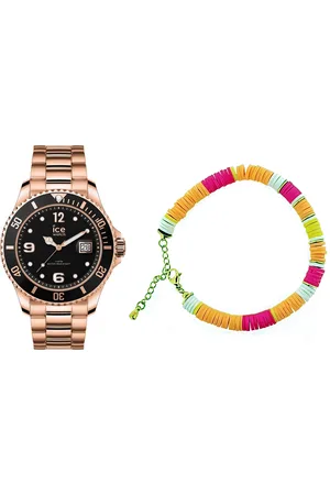 Ice-Watch Ice Watch Gift Box - Ice Steel - Rose-gold - M - Multicolour Jewel Heren Horloge Rosékleurig 020909