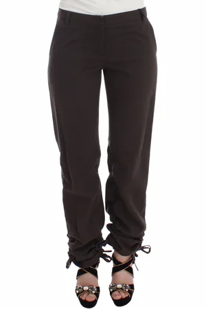 ERMANNO SCERVINO Prachtige katoenen geklede broek