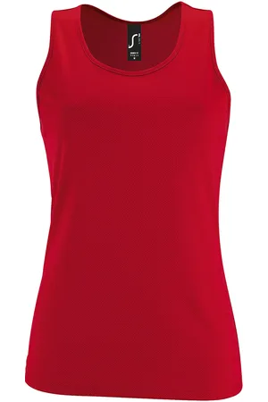 Sols Dames/dames Sportieve Performance Sleeveless Tank Top