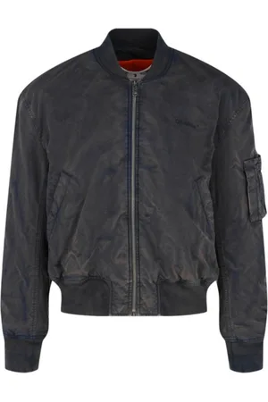 OFF-WHITE Gebroken wit Diag Tab Vintage Outerspace bomberjack