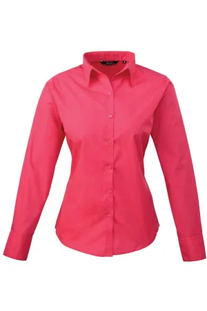 Premier Dames/Dames Shirt Met Lange Mouwen (Heet )