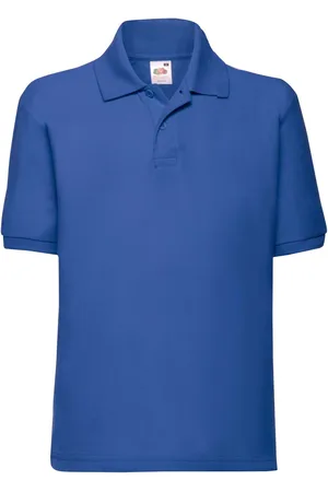 Fruit Of The Loom Kinder/Kids Piqué Poloshirt met Korte Mouwen (Royaal )