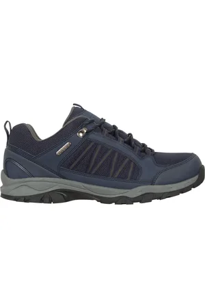 Mountain Warehouse Heren Pad waterdichte wandelschoenen (Marine)