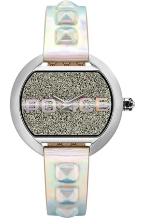 Police Dameshorloge Kwarts Roze Goud