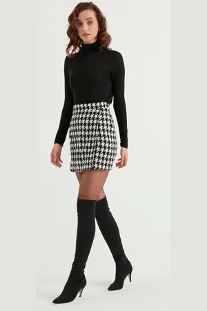 HERITA Minirok met patroon
