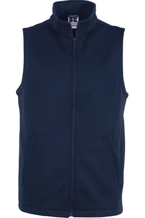 Russell Athletic Russell Heren Smart Softshell Gilet Jacket (Franse marine)