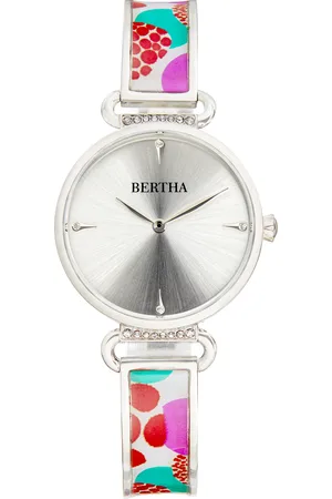 Bertha Katherine geëmailleerd armbandhorloge