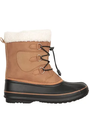 Mountain Warehouse Adaptieve sneeuwlaarzen voor kinderen/Kinderen (Tan)