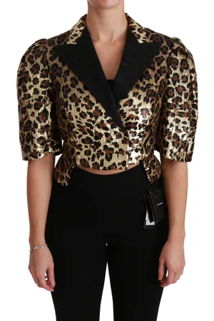 Dolce & Gabbana Luipaard pailletten jasje