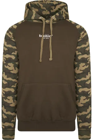 Ballin Est. 2013 Hoodies Small Logo Hood Camo