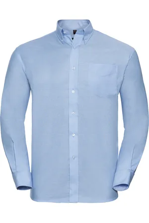 Russell Athletic Russell Collectie Dames/Dames Lange Mouw Easy Care Oxford Shirt (Oxford )