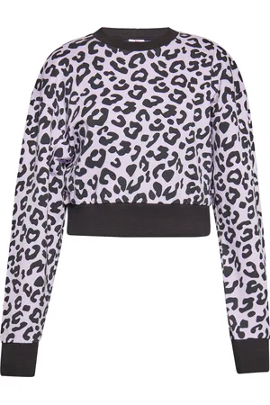 myMo Sweatshirt Dames lavendel leeuw