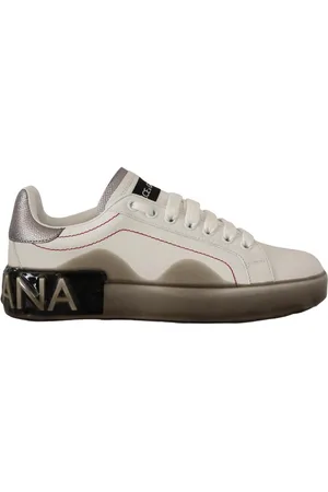 Dolce & Gabbana Leren Logo Sneakers