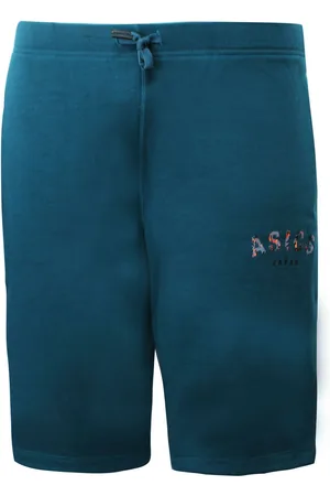 Asics Logo Heren Blauwe Shorts