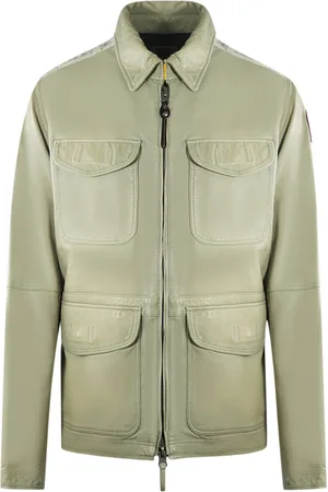 Parajumpers Truman Leather London Fog Leather Jacket