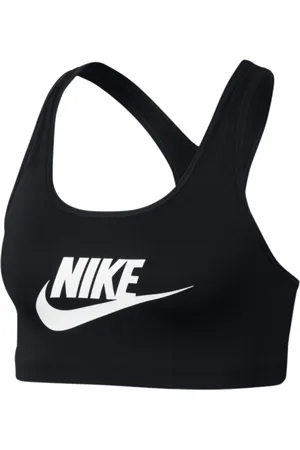 Nike Swoosh-logo zwarte trainingssportbeha